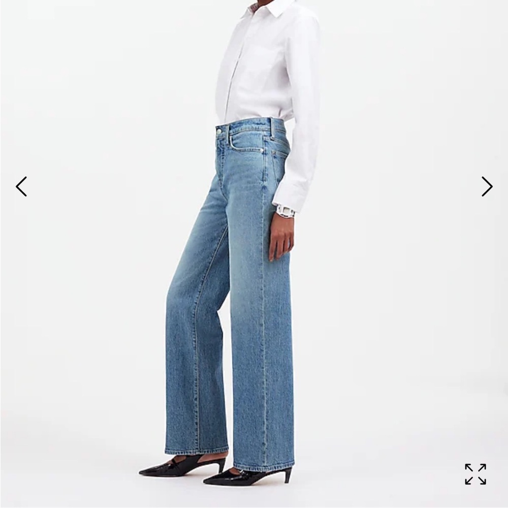 Madewell perfect vintage wide leg jeans